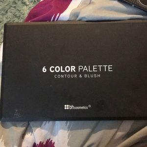 BH cosmetics 6 color palette contour and blush